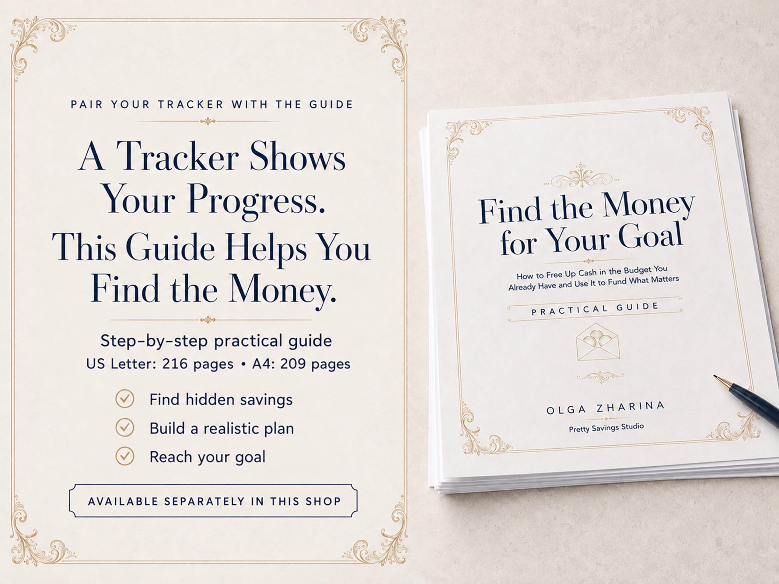 Wedding Savings Tracker Printable, Wedding Fund Planner, Bridal Budget Binder, Digital Download - Image 10