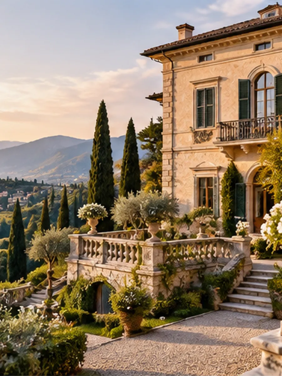 Luxury Real Estate – magnificent Italian villa