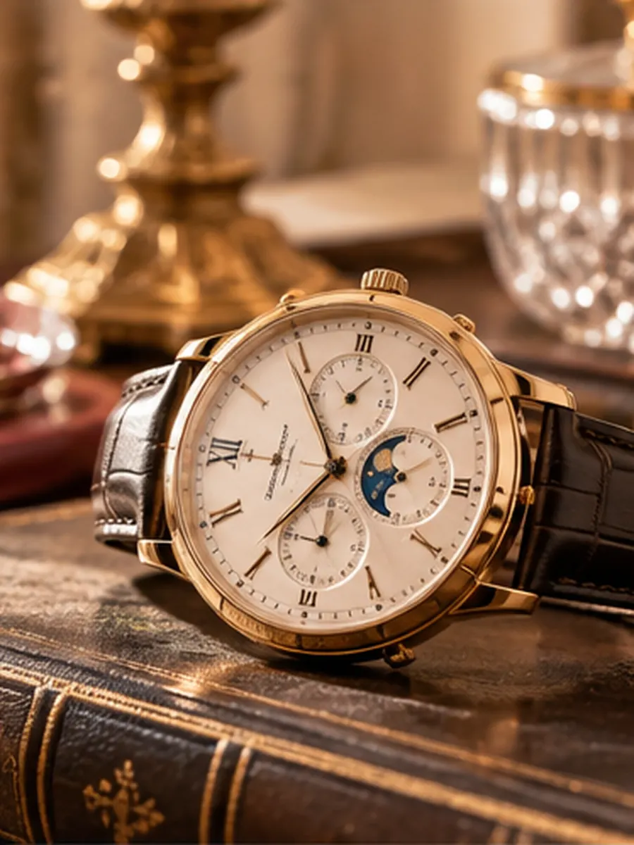 Luxury Watches – elegant gold wristwatch